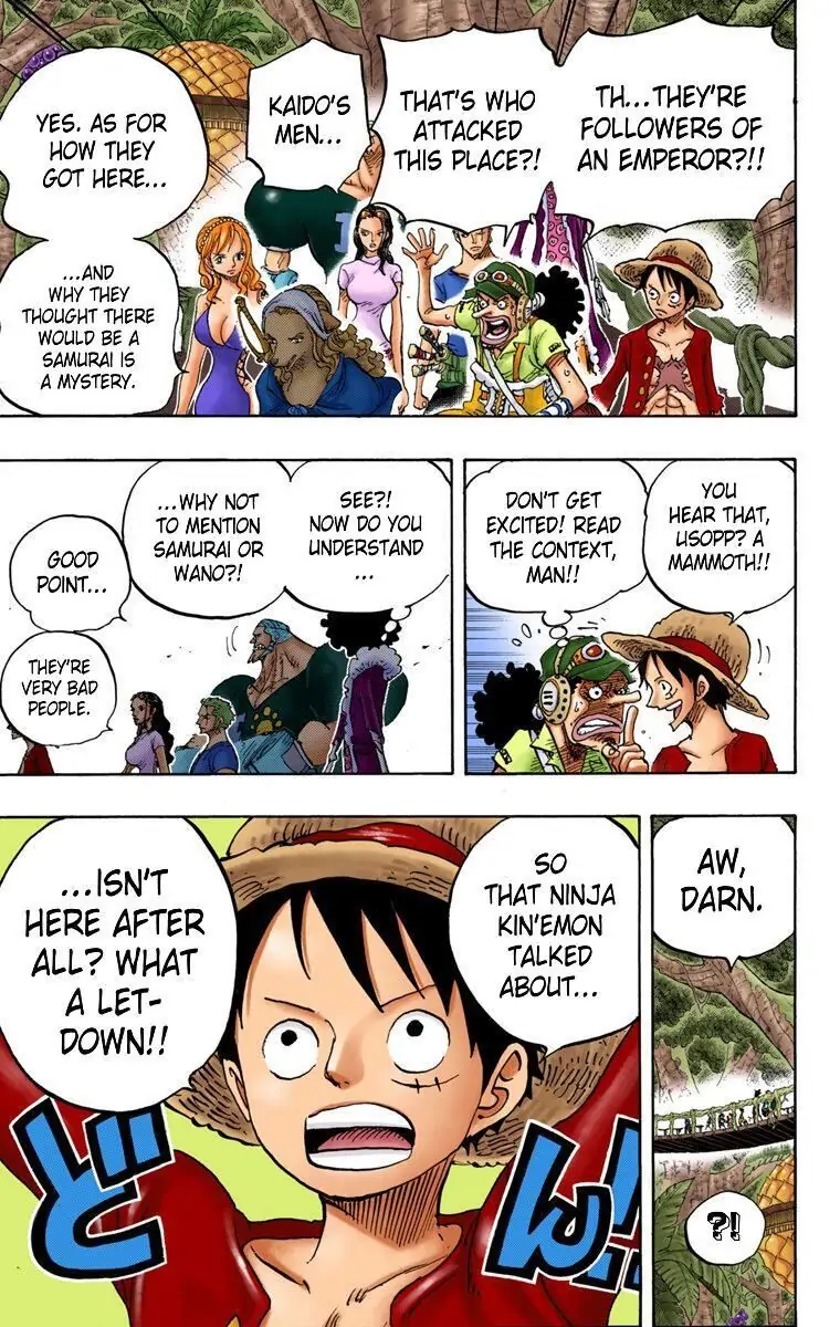One Piece Digital Colored Chapter 808 image 10